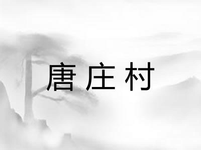 唐庄村