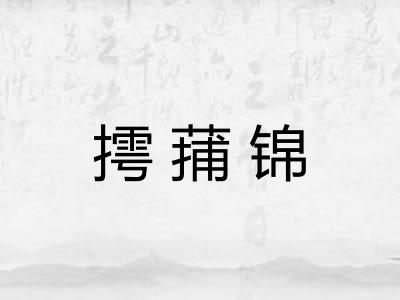 摴蒱锦