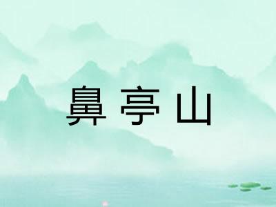 鼻亭山