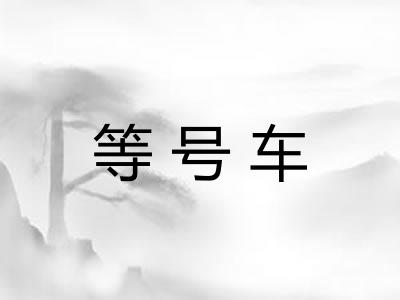 等号车
