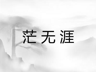 茫无涯