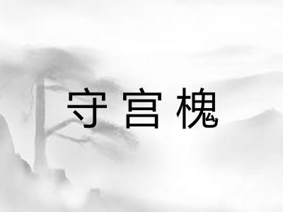 守宫槐