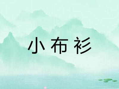 小布衫