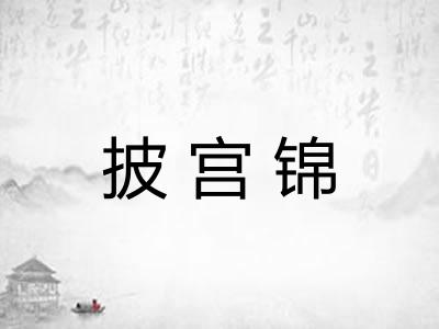 披宫锦