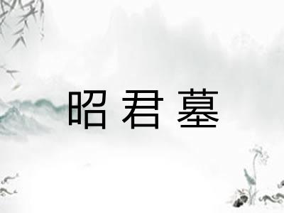 昭君墓