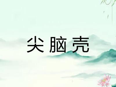 尖脑壳