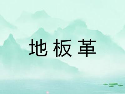 地板革