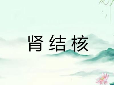 肾结核