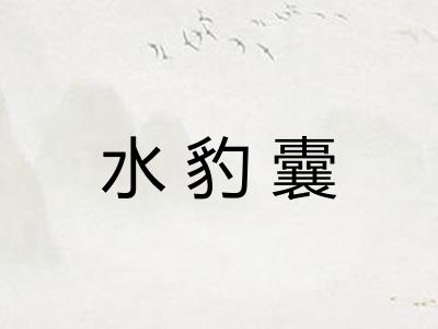 水豹囊