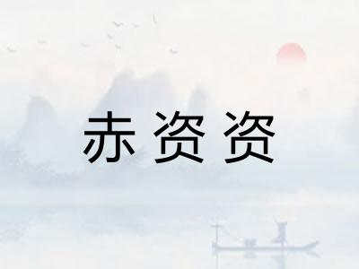 赤资资