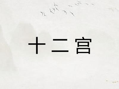十二宫