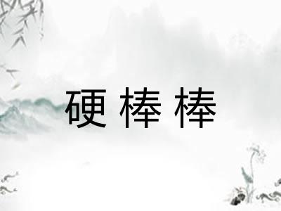 硬棒棒
