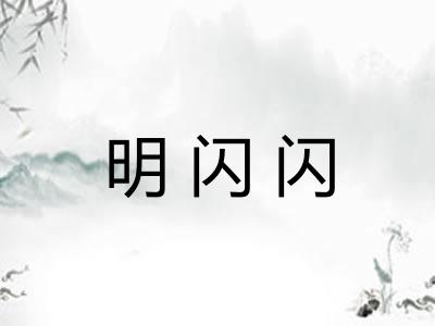 明闪闪