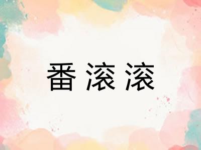 番滚滚
