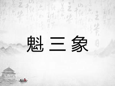 魁三象