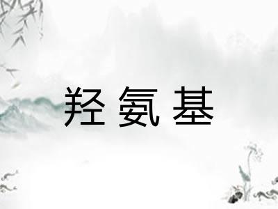 羟氨基