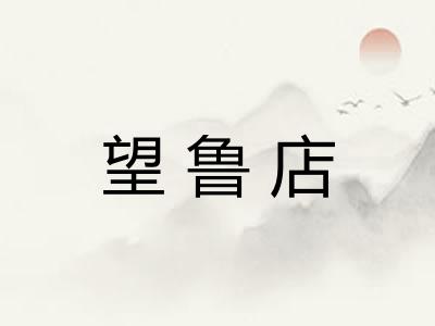 望鲁店
