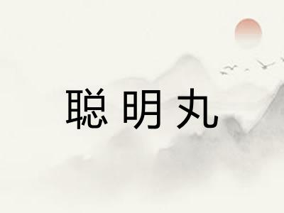 聪明丸