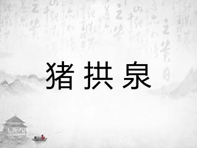 猪拱泉