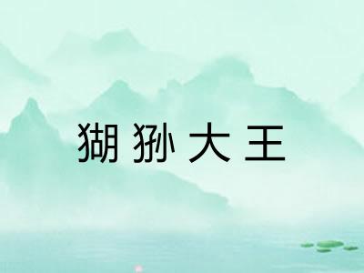 猢狲大王