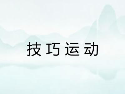 技巧运动