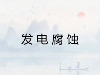 发电腐蚀