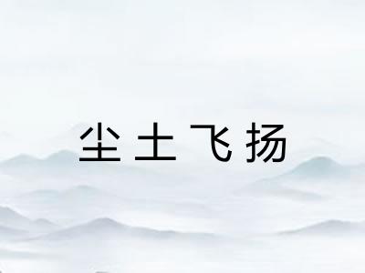 尘土飞扬 尘土飞扬