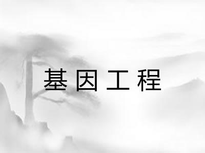 基因工程