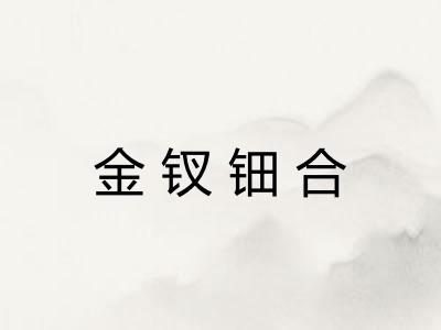金钗钿合