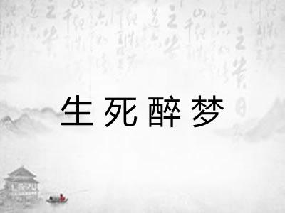 生死醉梦