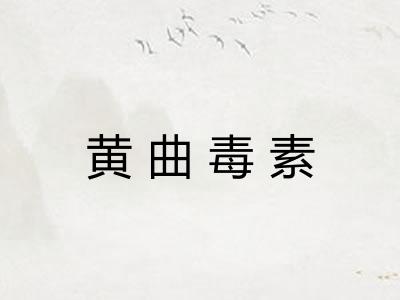 黄曲毒素