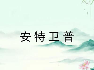 安特卫普