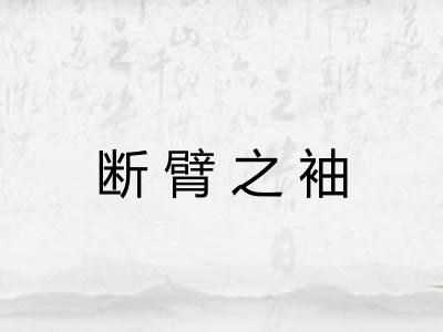 断臂之袖