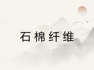 石棉纤维