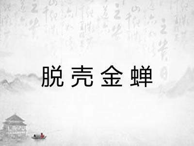 脱壳金蝉