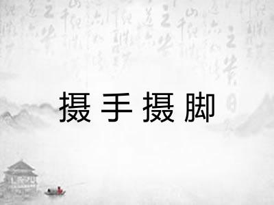 摄手摄脚