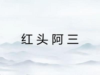 红头阿三