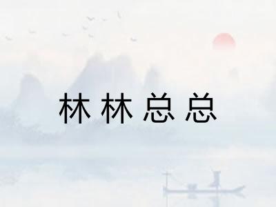 林林总总