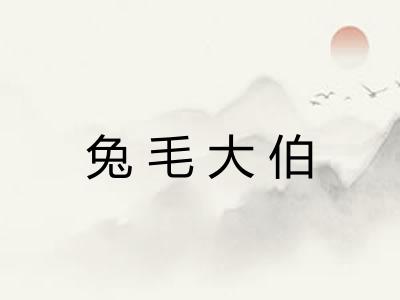 兔毛大伯
