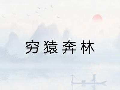 穷猿奔林