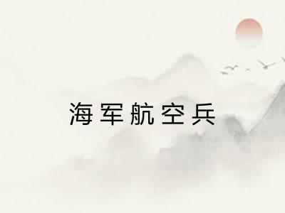 海军航空兵 海军航空兵
