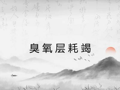 臭氧层耗竭